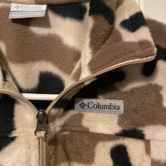 Boys brown camouflage Columbia jacket new with tags - Picture 4 of 4